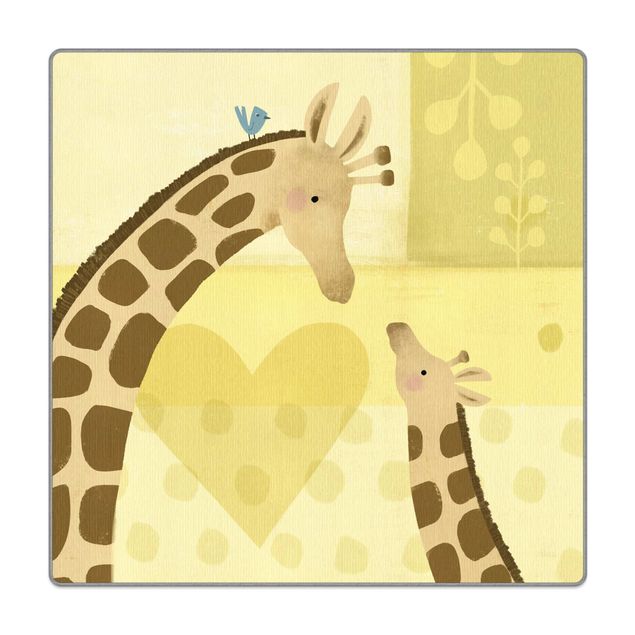 Teppich - Mama und ich - Giraffen