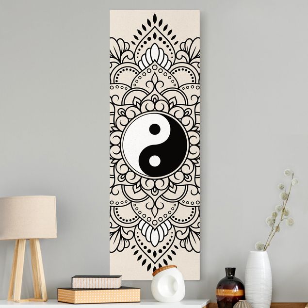 Wandbilder Mandala Yin und Yang