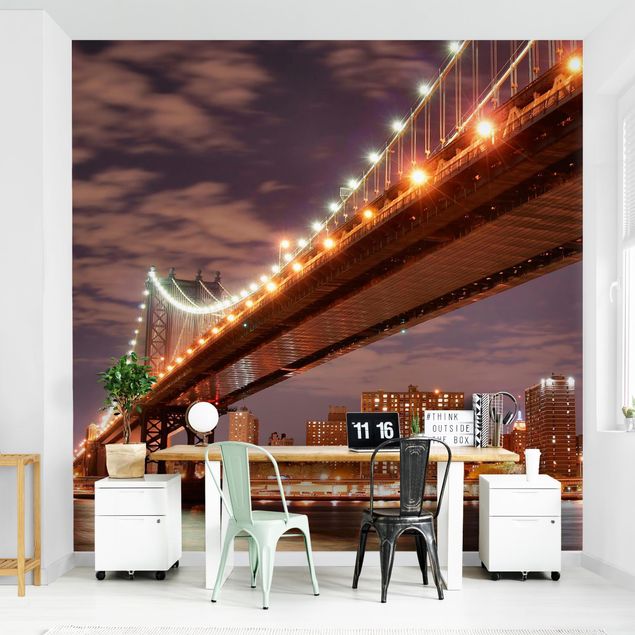 Fototapete Design Manhattan Bridge