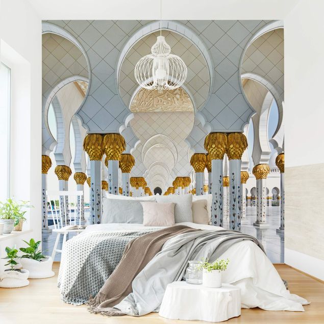 3D Tapeten Moschee in Abu Dhabi