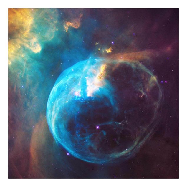 Bilder auf Glas NASA Fotografie Bubble Nebula