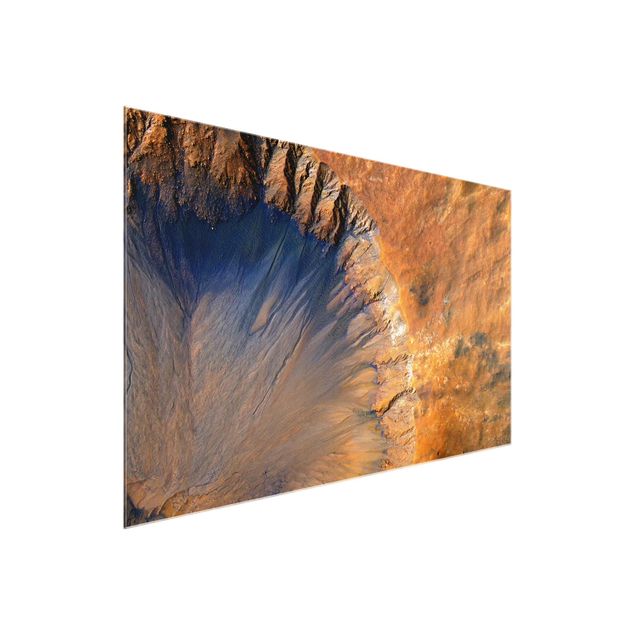 Bilder für die Wand NASA Fotografie Marskrater