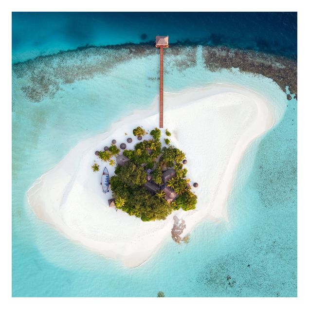 Design Tapete Ozeanparadies Malediven