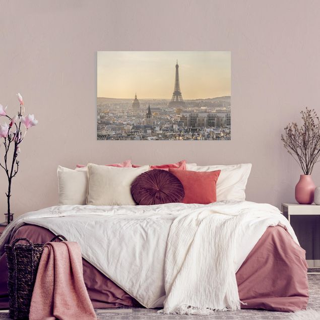 Wandbilder Vintage Paris im Morgengrauen