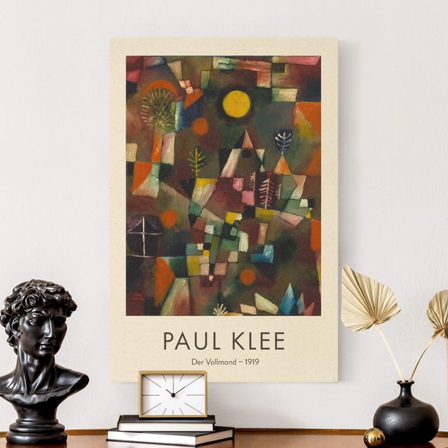 Paul Klee Leinwandbilder Paul Klee - Der Vollmond - Museumsedition