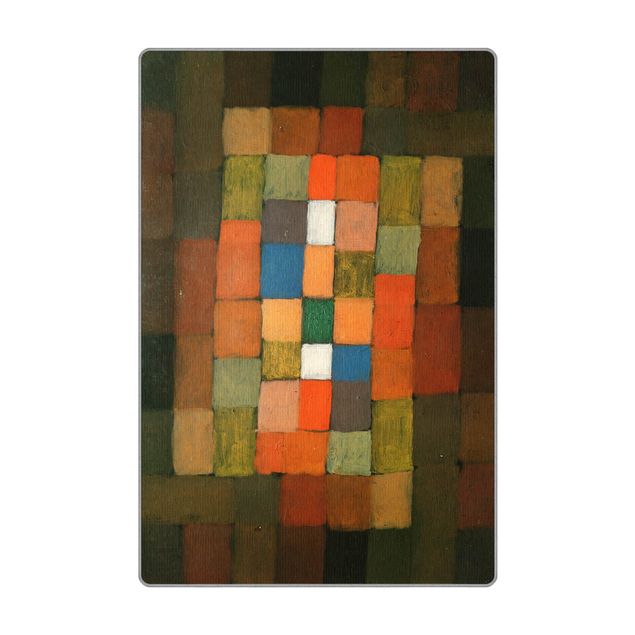 Teppich orange Paul Klee - Steigerung