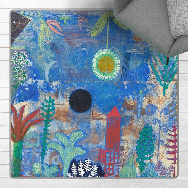 Abstrakte Bilder Paul Klee - Versunkene Landschaft