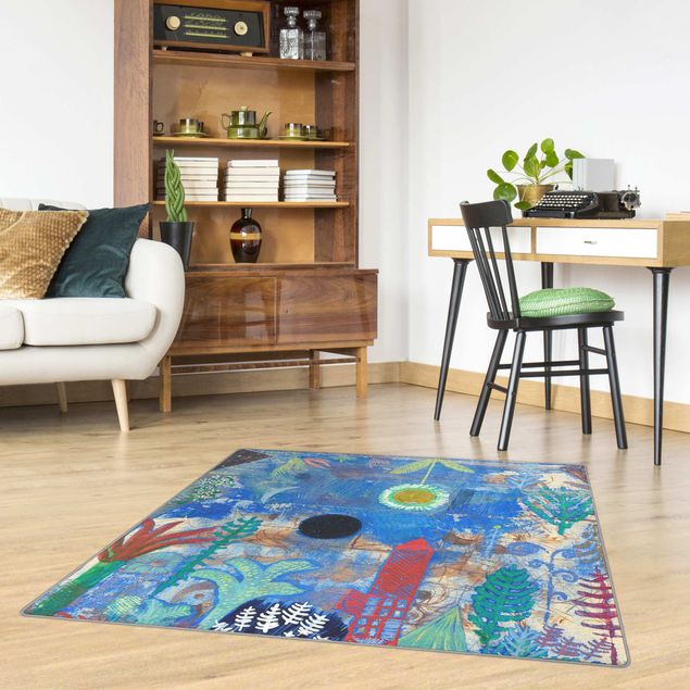 Teppiche Paul Klee - Versunkene Landschaft