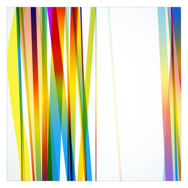 Fototapete Design Rainbow Stripes
