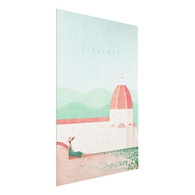 Bilder für die Wand Reiseposter - Florence