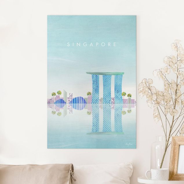 Wandbilder XXL Reiseposter - Singapur