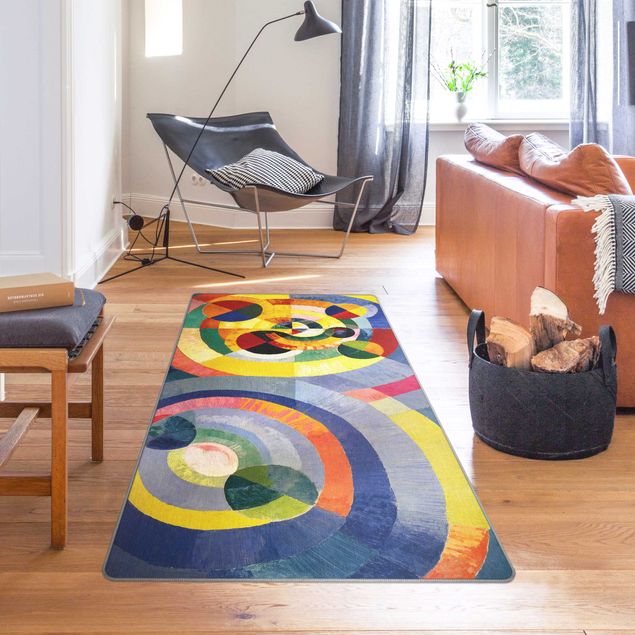 bunter Teppich Robert Delaunay - Forme circulaire