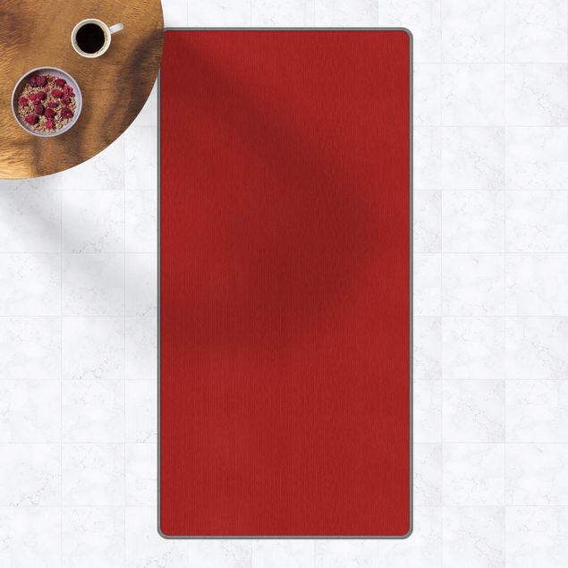Moderner Teppich Rot