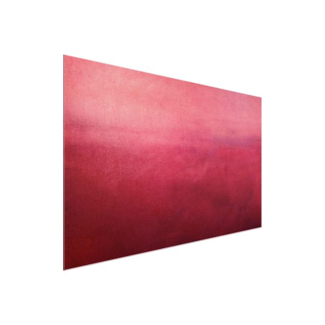 Glasbilder Abstrakt Rote Wüste