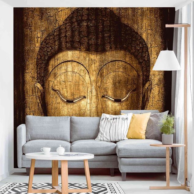 Tapeten modern Smiling Buddha