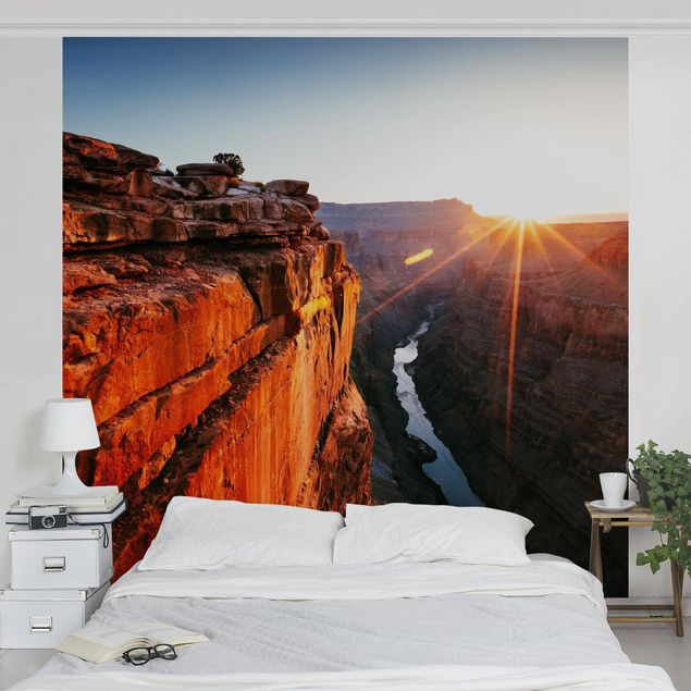 Moderne Tapeten Sonne im Grand Canyon