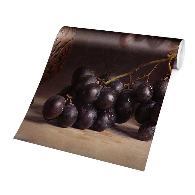 Fototapete - Stillleben mit Weintrauben