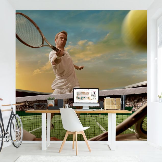 Fototapete Design Tennis Player