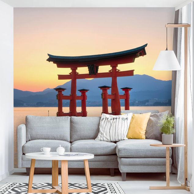 Wandtapete Design Torii am Itsukushima