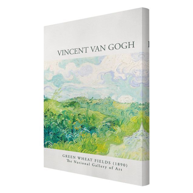 Schöne Leinwandbilder Van Gogh - Weizenfelder