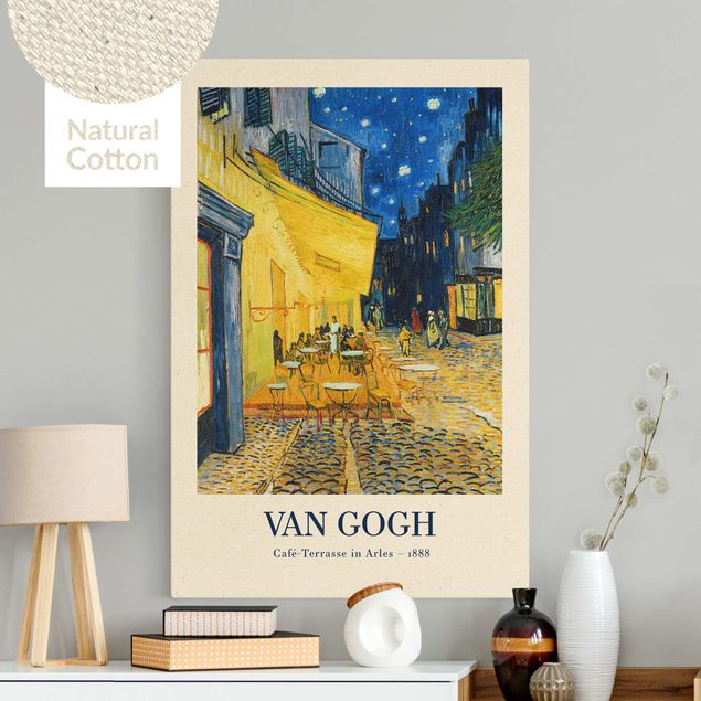 Kunstdrucke Impressionismus Vincent van Gogh - Café-Terrasse in Arles - Museumsedition