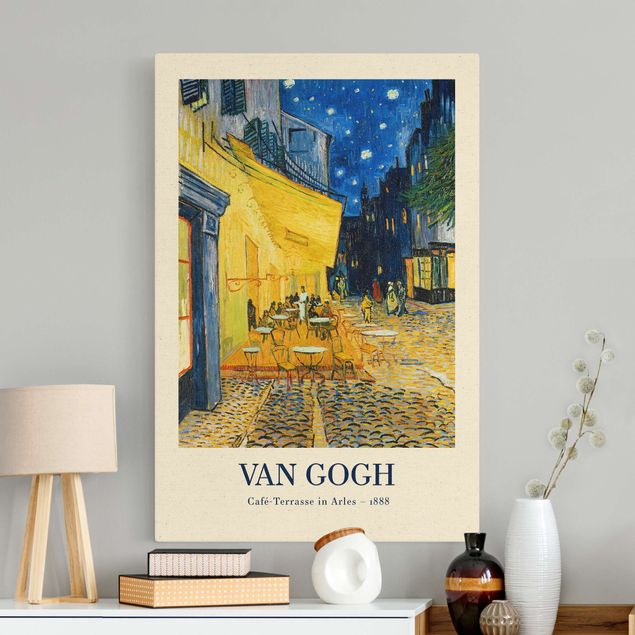 Kunstdrucke Impressionismus Vincent van Gogh - Café-Terrasse in Arles - Museumsedition
