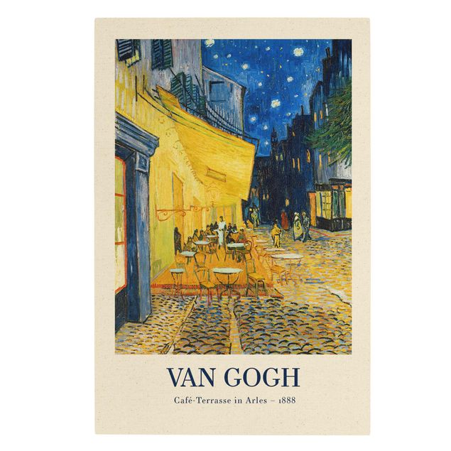Post Impressionismus Bilder Vincent van Gogh - Café-Terrasse in Arles - Museumsedition