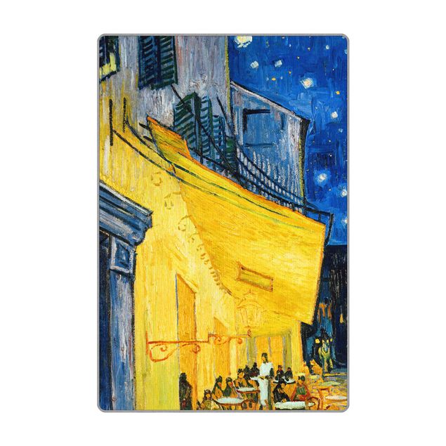 Teppiche groß Vincent van Gogh - Café-Terrasse in Arles