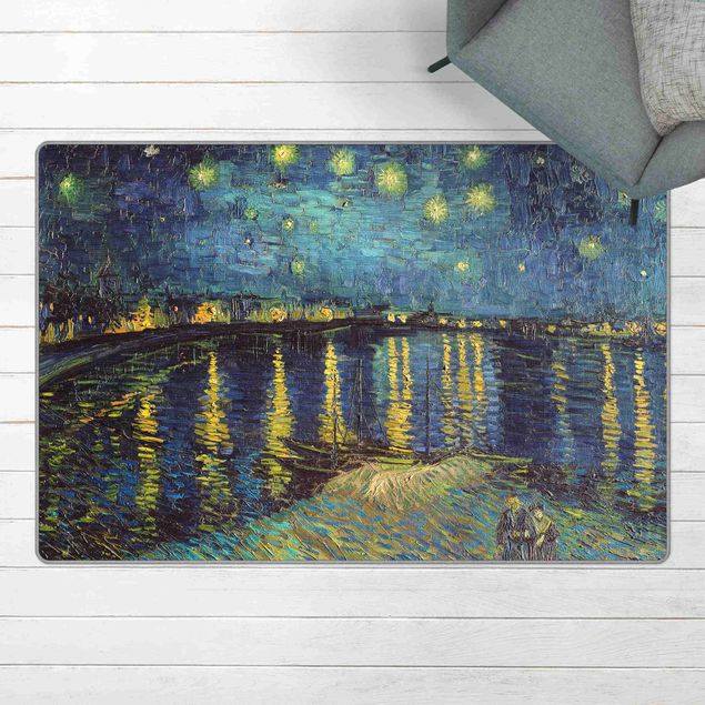 Kunstdrucke Impressionismus Vincent van Gogh - Sternennacht über der Rhône