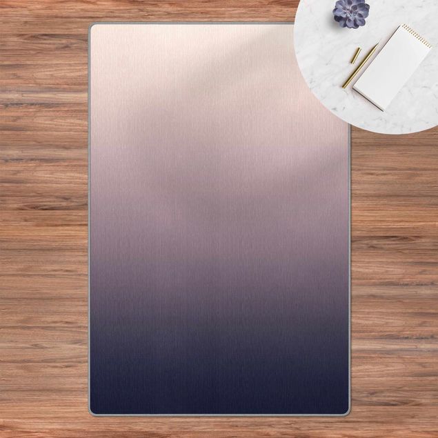 Teppich abstrakt Violett Farbverlauf
