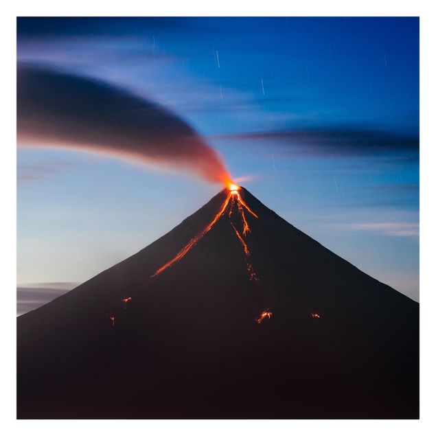 Schöne Fototapete Vulkan