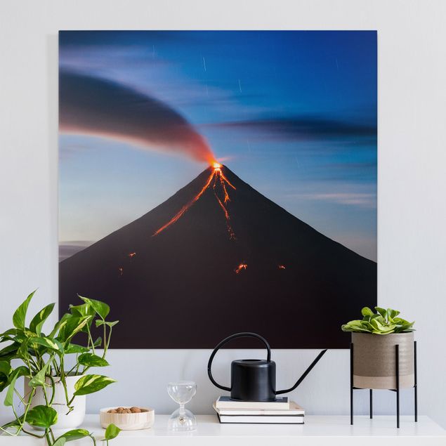 Leinwandbilder XXL Vulkan
