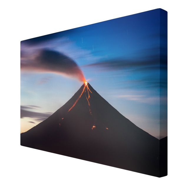 Schöne Leinwandbilder Vulkan