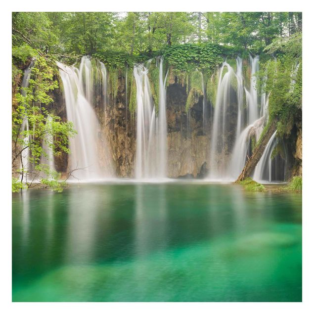 Fototapete Design Wasserfall Plitvicer Seen