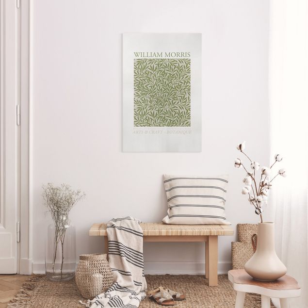 Leinwandbilder Blumen William Morris - Willow Pattern