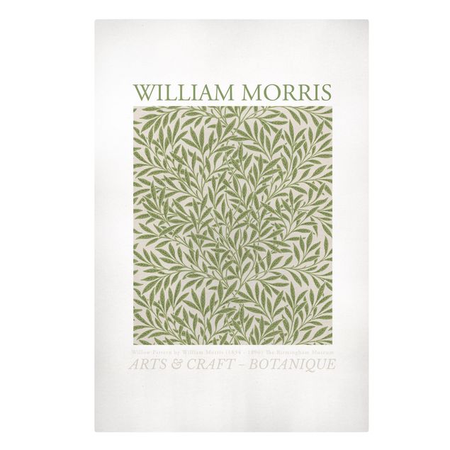 Wandbilder William Morris - Willow Pattern
