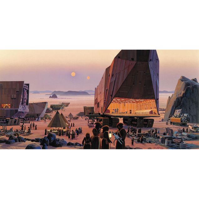 Disney Kindertapete - Star Wars Classic RMQ Java Market - Komar Fototapete