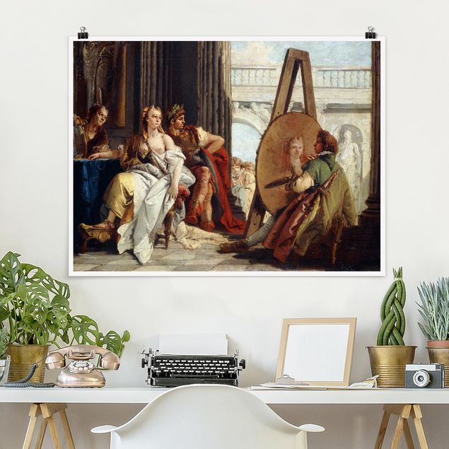 Barock Bilder Giovanni Battista Tiepolo - Alexander der Große