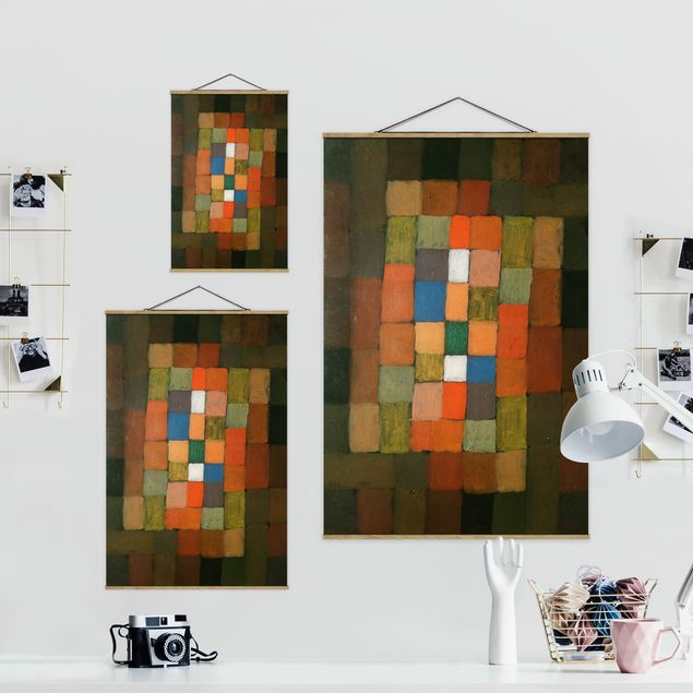 Stoffbilder Paul Klee - Steigerung