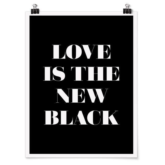 Poster kaufen Love is the new black