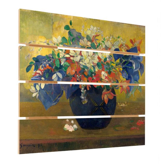 Paul Gauguin Gemälde Paul Gauguin - Vase mit Blumen