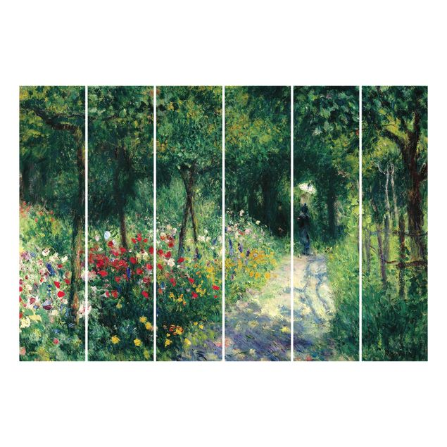 Schiebegardinen mit Motiv 3-teilig Auguste Renoir - Frauen im Garten