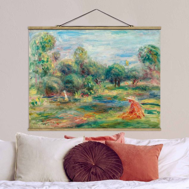 Kunstdrucke Impressionismus Auguste Renoir - Landschaft bei Cagnes