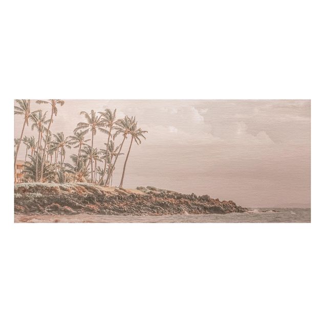 Alu-Dibond - Aloha Hawaii Strand - Hochformat