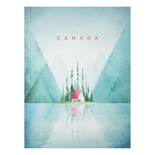 Bilder für die Wand Reiseposter - Canada