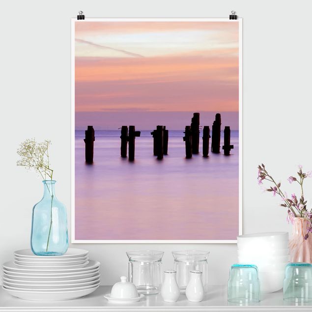 Poster Landschaft Meeresromantik