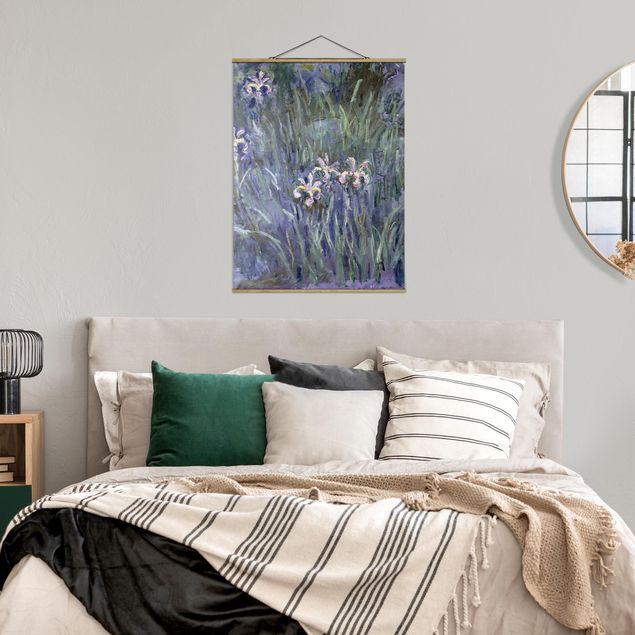 Bilder für die Wand Claude Monet - Schwertlilien