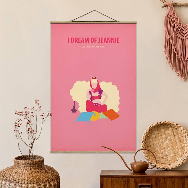 Wandbilder Filmposter I dream of Jeannie