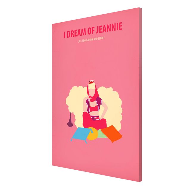 Magnettafel Filmposter I dream of Jeannie