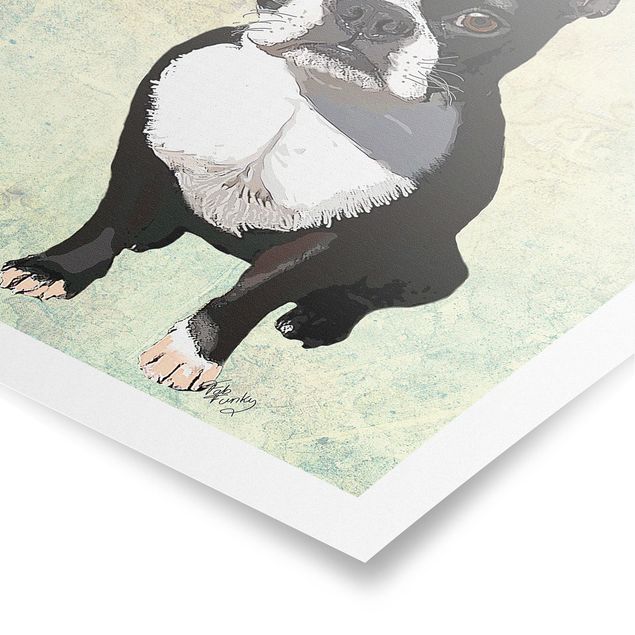 Tiere Poster Tierportrait - Terrierkönig